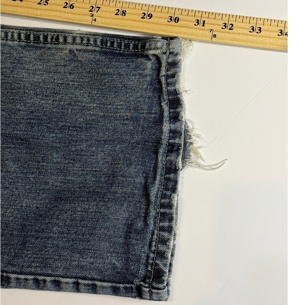 Vintage Y2K 2002 Mens Lee Dungarees Jeans Baggy Loose Fit Skater Grunge 36x32 - Picture 9 of 9